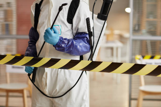 Professional Trauma Scene Cleanup technician working in Westbury, NY
